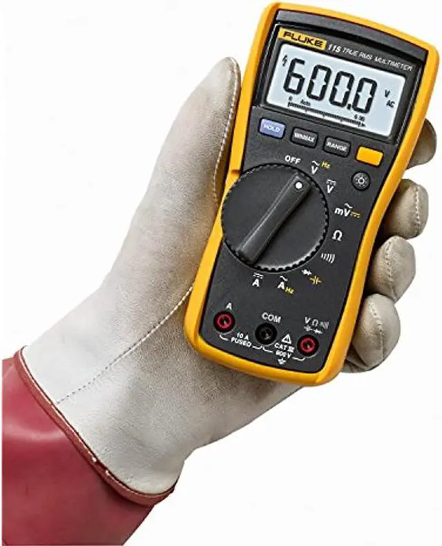 Alt view image 5 of 10 - FLUKE FLUKE-115 Digital Multimeter, 600 Max. AC Volts, 600 Max. DC Volts, 10