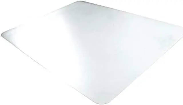Alt view image 6 of 6 - Desktex Polycarbonate Anti-Slip Desk Mat, 17 x 22, Clear