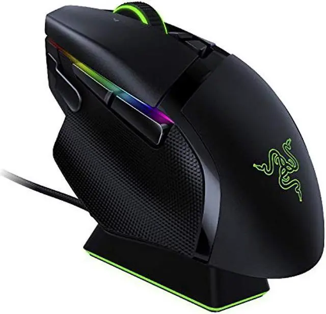Alt view image 7 of 14 - Razer Basilisk Ultimate With Charging Dock Wireless Optical Gaming Mouse