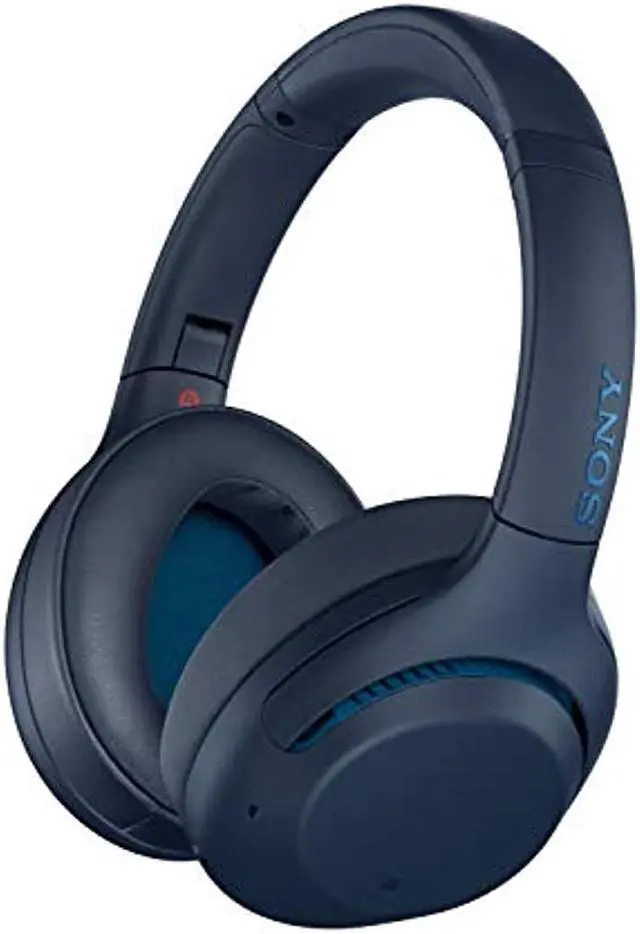 Alt view image 8 of 12 - Sony WH-XB900N Wireless Noise Canceling Extra Bass Headphones, Blue ( Exclusive)
