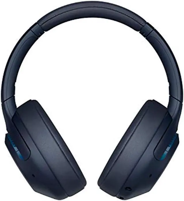 Alt view image 9 of 12 - Sony WH-XB900N Wireless Noise Canceling Extra Bass Headphones, Blue ( Exclusive)