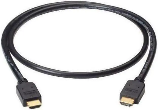 Alt view image 2 of 6 - Black Box Premium High-Speed HDMI Cable with Ethernet, Male/Male, 3-m (9.8-ft.)