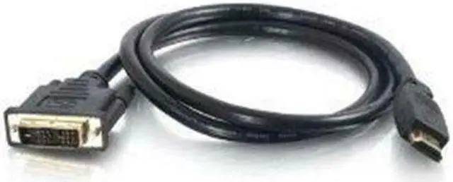 Alt view image 4 of 20 - Cables To Go C2G 42516 2 Meter HDMI to DVI Adapter Cable Cord