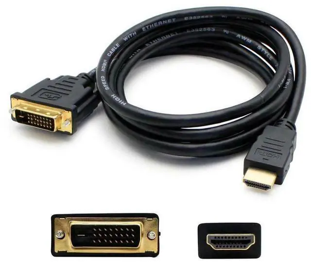 Alt view image 4 of 13 - AddOn DVI-D/HDMI Video Cable