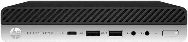 Alt view image 7 of 12 - HP 4SX31UT EliteDesk 705 G4 Desktop Computer A10-9700E 8GB 256GB SSD W10P