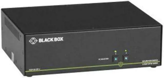 Alt view image 7 of 12 - BLACK BOX SS2P-SH-DP-U SECURE KVM SWITCH, NIAP 3.0 CERTIFIED - 2-PORT, SINGLE-MONITOR, DISPLAYPORT 4K30