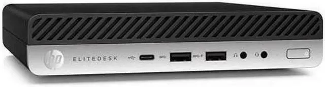 Alt view image 9 of 12 - HP 4SX31UT EliteDesk 705 G4 Desktop Computer A10-9700E 8GB 256GB SSD W10P