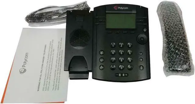 Main image of Polycom VVX 301 (2200-48350-019) Skype for Business Media Phones, PoE