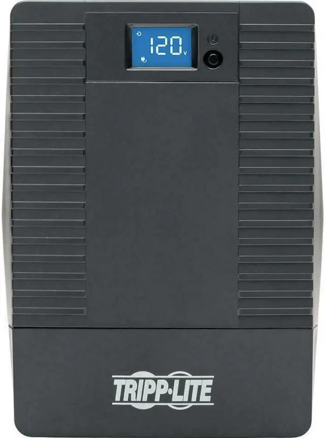 Alt view image 8 of 15 - Tripp Lite OMNIVS1500LCD Series 1440VA 900W Line-Interactive UPS - 8 NEMA 5-15R Outlets, AVR, 120V, 50/60 Hz, USB, Serial, LCD, Tower - Tower - AVR -8 Hour Recharge - 2 Minute Stand-by -120 V AC Input