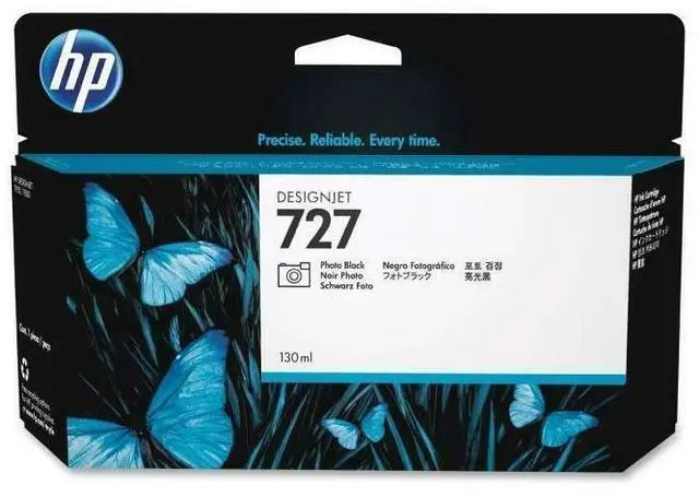 Alt view image 8 of 20 - HP 727 300-ml Gray DesignJet Ink Cartridge, F9J80A