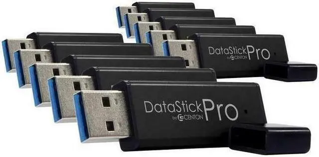 Alt view image 6 of 20 - Centon MP ValuePack USB 3.0 Pro (Black) , 32GB x 10