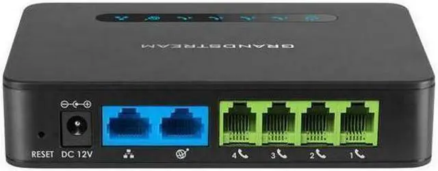 Alt view image 7 of 13 - Grandstream HT814 4 port FXS Gateway with Gigabit NAT Router