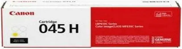 Alt view image 11 of 20 - Canon 045 H High Yield Toner Cartridge - Yellow