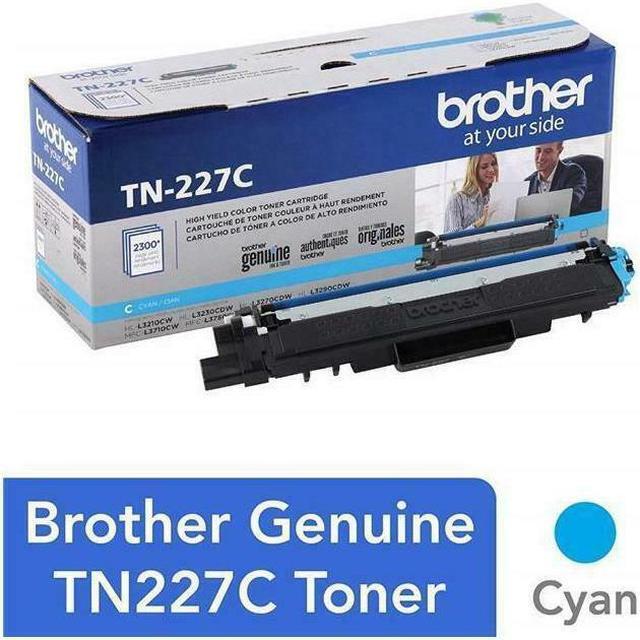 Alt view image 3 of 20 - Brother TN227C High Yield Toner Cartridge - Cyan