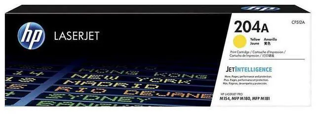 Alt view image 3 of 20 - HP 204A LaserJet Toner Cartridge - Yellow