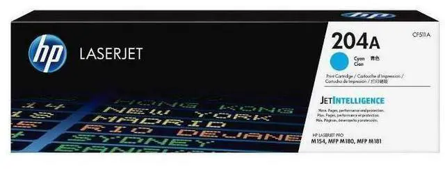 Alt view image 2 of 20 - HP 204A LaserJet Toner Cartridge - Cyan