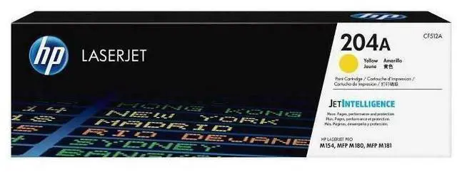 Alt view image 2 of 20 - HP 204A LaserJet Toner Cartridge - Yellow