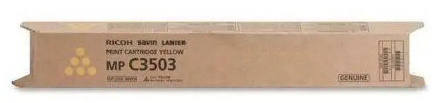 Alt view image 7 of 12 - Ricoh Original Toner Cartridge - Laser - 18000 Pages - Yellow - 1 Each
