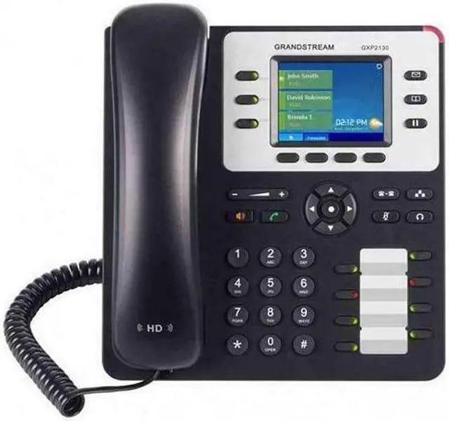 Alt view image 11 of 17 - Grandstream Gxp2130 Ip Phone - Wall Mountable