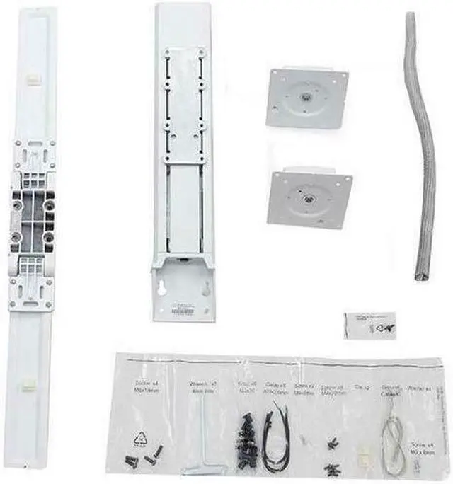 Alt view image 8 of 15 - Ergotron 98-030 Sv Dual Monitor Kit - Adjustable Arm For 2 Lcd Displays - Screen Size: 24 Inch - Cart Mountable