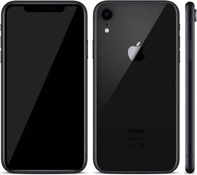 Alt view image 2 of 2 - Apple - iPhone XR - 64GB - GSM CDMA Unlocked - Black - Good Condition - 90 Day Warranty