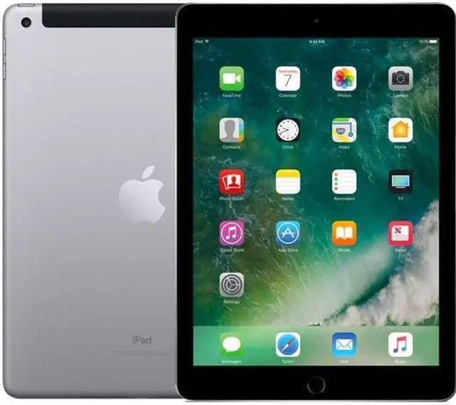 Alt view image 2 of 2 - Apple iPad 6th Generation (2018) 32GB Space Gray (Unlocked) Grade B