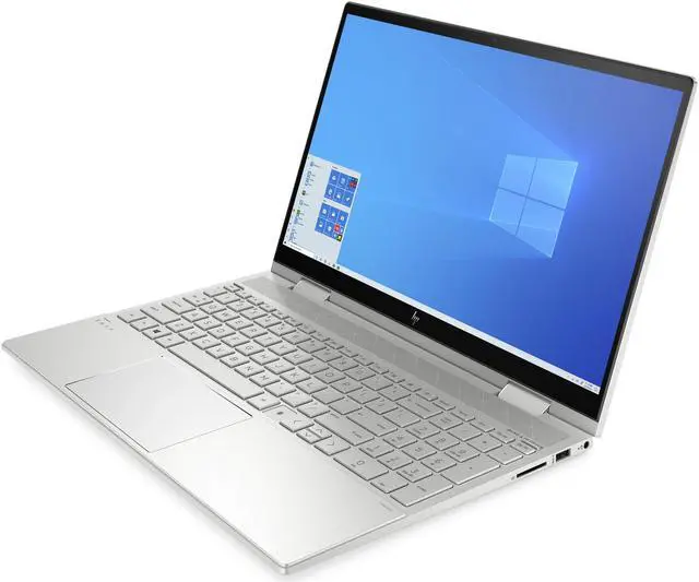 Alt view image 5 of 7 - HP Envy X360 15.6" Full HD Touchscreen Laptop/Tablet Convertible, Quad Core i7-1165G7, 16GB Memory, 512GB SSD Hard Drive + 32GB Optane, Backlit Keyboard, FingerPrint,  Silver
