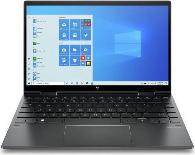 Alt view image 4 of 7 - HP Envy x360 13.3" Full HD Touchscreen Notebook/Laptop/Tablet PC, AMD Ryzen 7 4700U Octa-Core Processor, 8GB Ram Memory, 256GB SSD Hard Drive, WiFi, Bluetooth, Backlit Keyboard, Nightfall Black