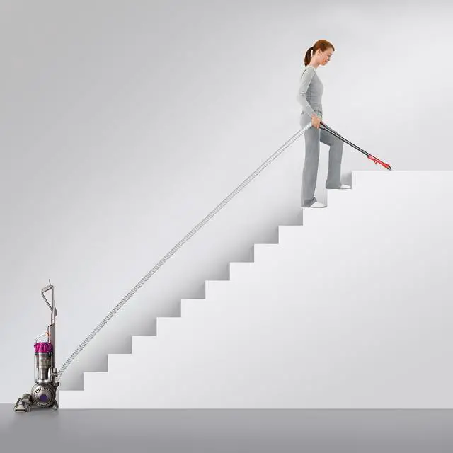 Alt view image 5 of 7 - Dyson Ball Multi Floor Origin Upright Vacuum | Fuchsia