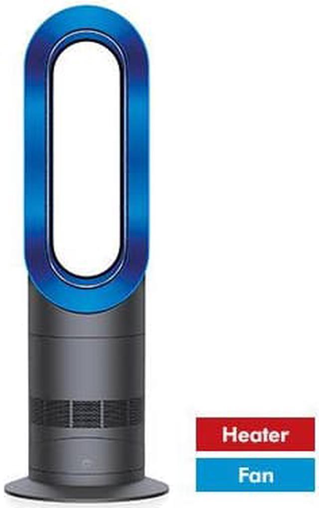 Refurbished: Dyson AM09 Hot + Cool Fan Heater | Iron/Blue - Newegg.com