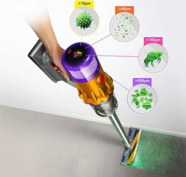 Alt view image 3 of 7 - Dyson V12 Detect Slim Cordless Vacuum Cleaner | Nickel