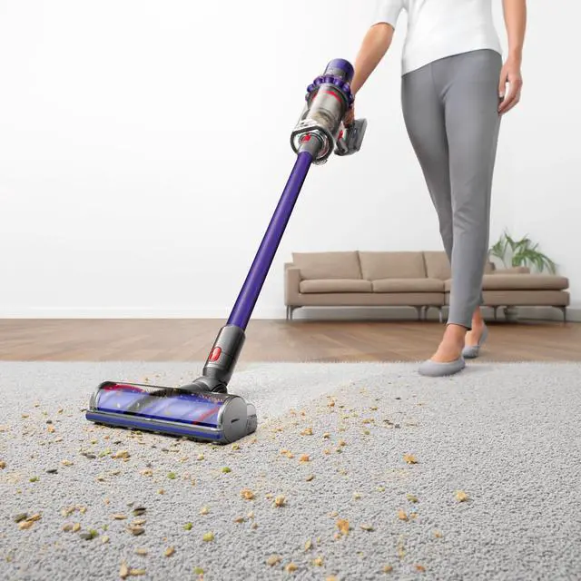 Alt view image 2 of 7 - Dyson V10 Animal+ Cordless Vacuum Cleaner | Purple
