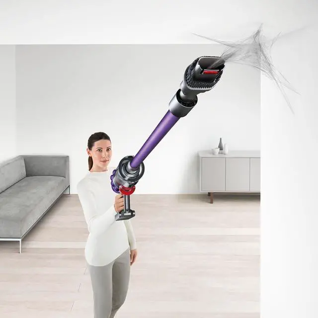 Alt view image 6 of 7 - Dyson V10 Animal+ Cordless Vacuum Cleaner | Purple