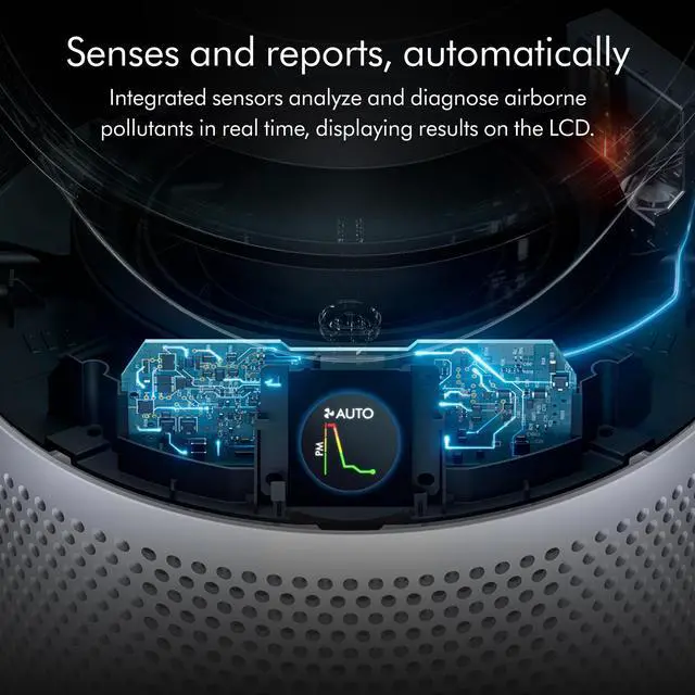 Alt view image 3 of 7 - Dyson Purifier Cool Fan Gen1 TP10 | White