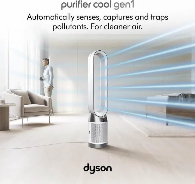 Alt view image 2 of 7 - Dyson Purifier Cool Fan Gen1 TP10 | White