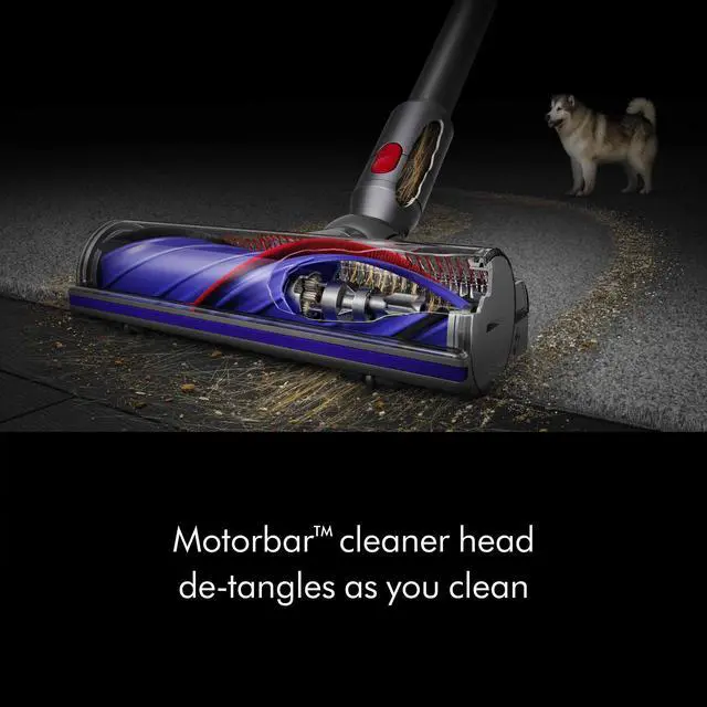 Alt view image 3 of 7 - Dyson V8 Cordless Vacuum | Silver