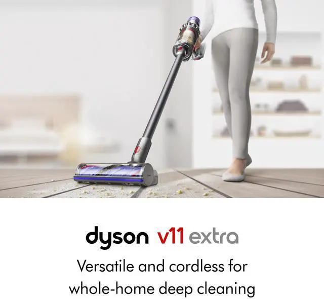 Alt view image 2 of 7 - Dyson V11 Extra Cordless Vacuum Cleaner | Iron