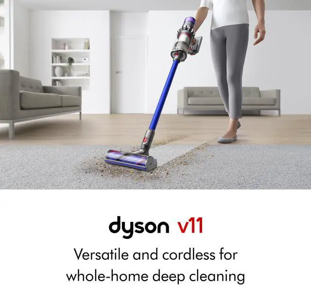 Alt view image 2 of 7 - Dyson V11 Cordless Vacuum Cleaner | Blue