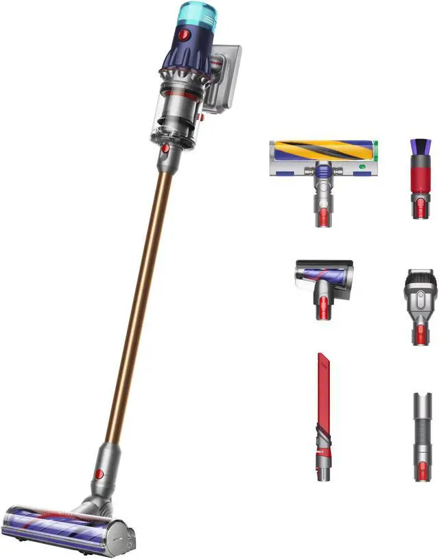 Main image of Dyson V12 Detect Slim Extra | Prussian Blue/Bright Copper