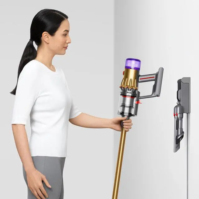 Alt view image 7 of 7 - Dyson V12 Detect Slim Extra | Prussian Blue/Bright Copper