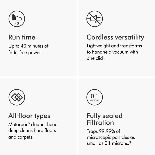 Alt view image 4 of 7 - Dyson V8 Absolute Cordless Vacuum | Silver/Nickel