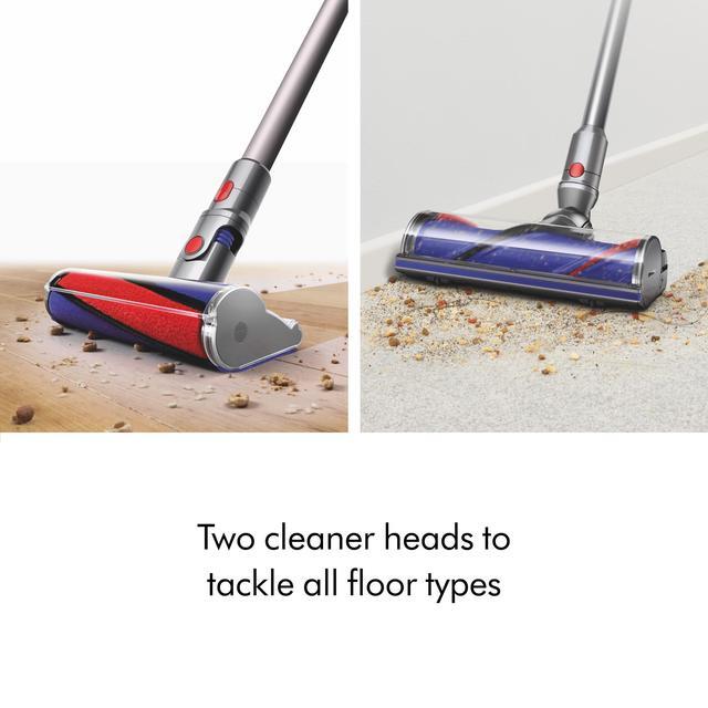 Alt view image 5 of 7 - Dyson V8 Absolute Cordless Vacuum | Silver/Nickel