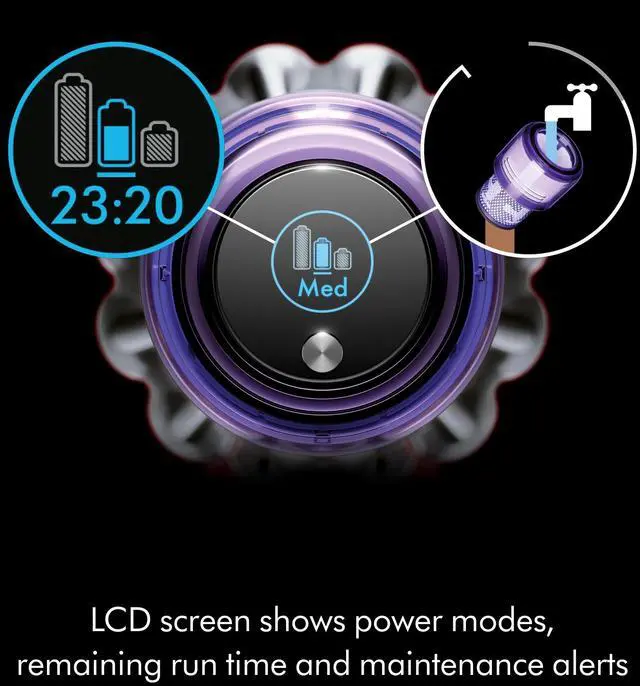 Alt view image 5 of 7 - Dyson V11 Torque Drive+ | Iron/Blue