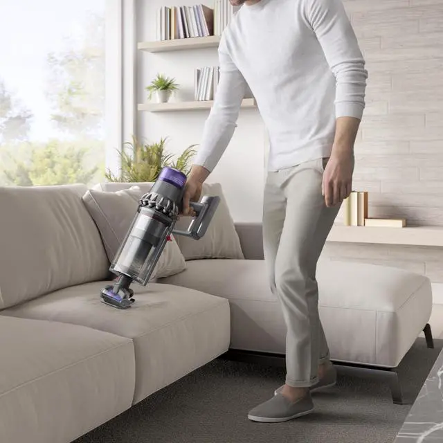 Alt view image 6 of 7 - Dyson Outsize Plus Extra Cordless Vacuum Cleaner | Nickel