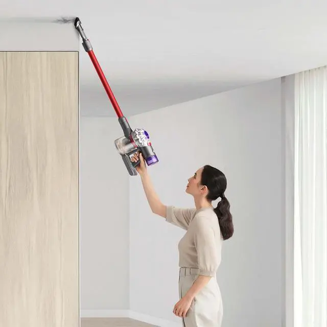 Alt view image 2 of 4 - Dyson SV25 V8 Extra Cordless Vacuum | Red