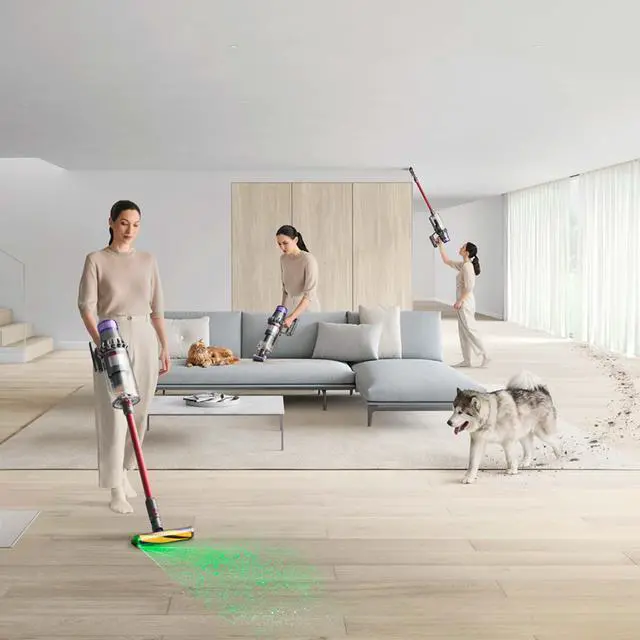 Alt view image 2 of 7 - Dyson V11 Outsize+ Cordless Vacuum Cleaner | Red