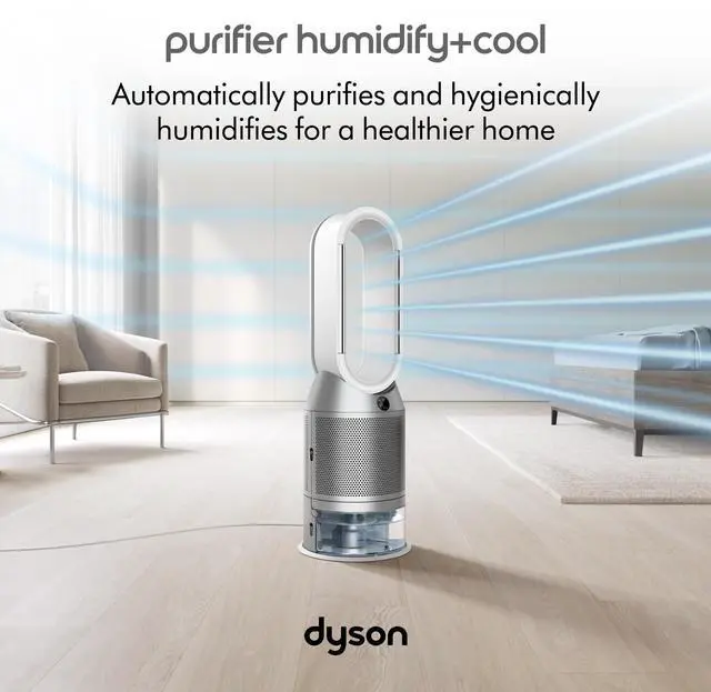 Alt view image 2 of 7 - Dyson Purifier Humidify+Cool PH03 | White/Silver