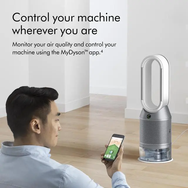 Alt view image 6 of 7 - Dyson Purifier Humidify+Cool PH03 | White/Silver
