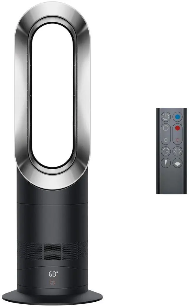 Main image of Dyson Hot+Cool Jet Focus fan heater AM09 | Satin Black/Nickel
