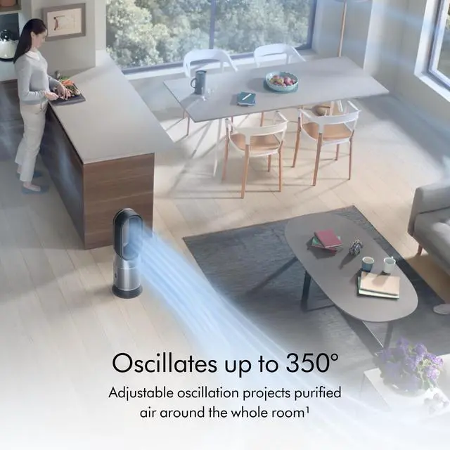 Alt view image 7 of 7 - Dyson Purifier Hot+Cool Gen1 HP10 | Black/Nickel